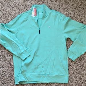 NWT men’s Vineyard vines quarter zip